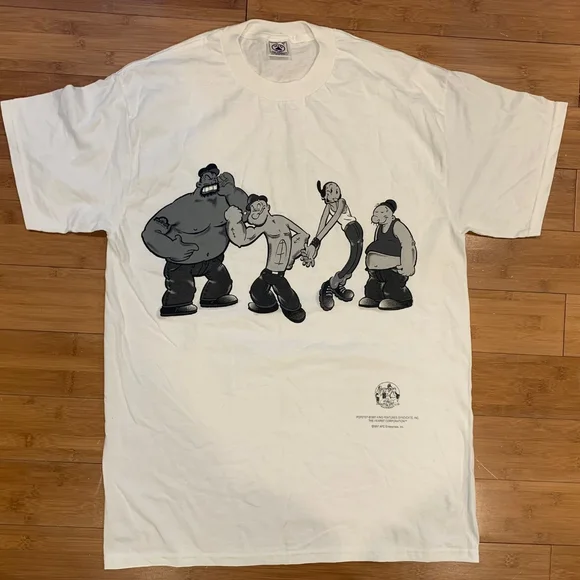 Vintage | Shirts | Vintage 9s Popeye The Sailor X Popeyes